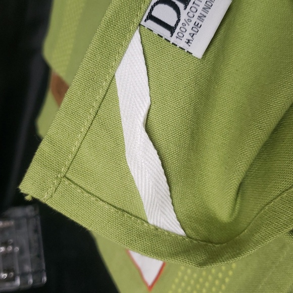 Design Imports NWT Kitchen Towel S/2 with Embroidered Flowers Design - Picture 5 of 8